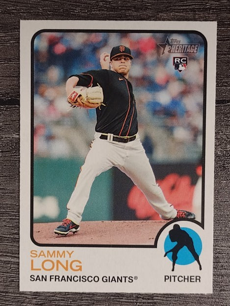 2022 Topps Heritage #379 Sammy Long RC