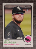 2022 Topps Heritage #381 Jake Burger RC