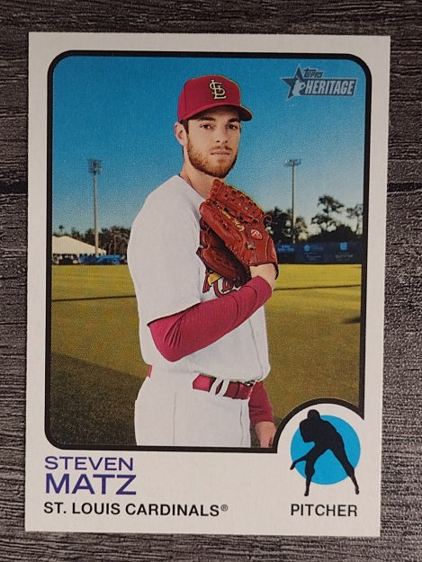 2022 Topps Heritage #382 Steven Matz