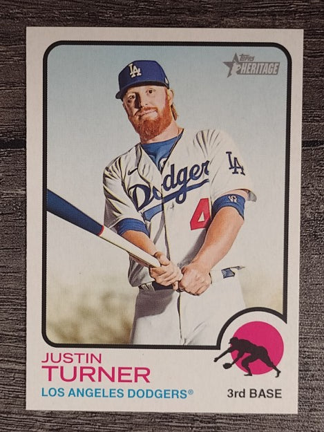 2022 Topps Heritage #383 Justin Turner