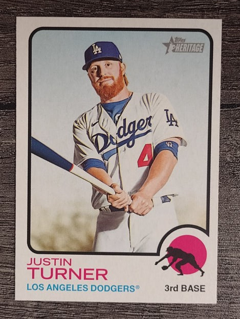 2022 Topps Heritage #383 Justin Turner