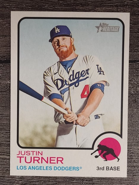2022 Topps Heritage #383 Justin Turner