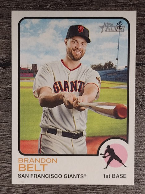 2022 Topps Heritage #388 Brandon Belt