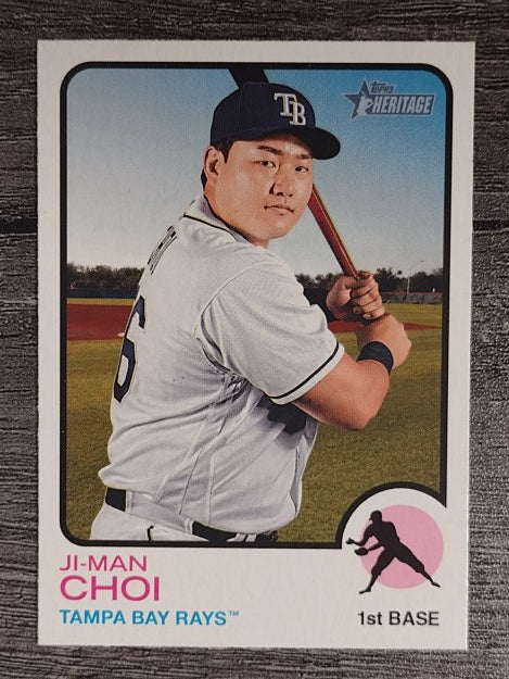 2022 Topps Heritage #393 Ji-Man Choi