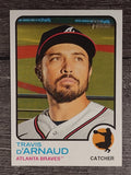 2022 Topps Heritage #396 Travis d'Arnaud