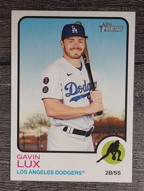 2022 Topps Heritage #397 Gavin Lux
