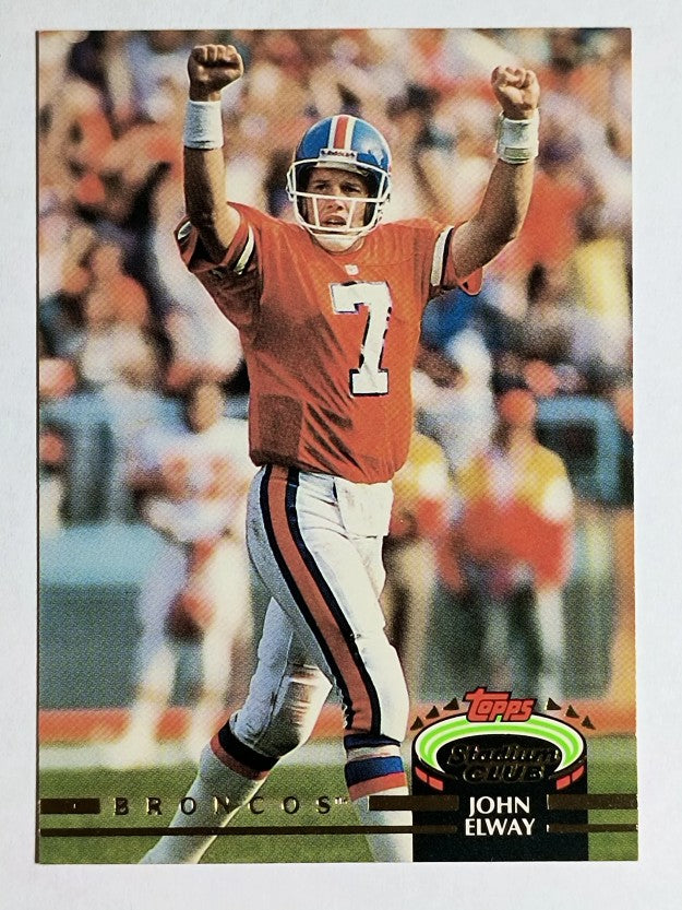 1992 Stadium Club #110 John Elway