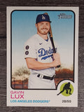 2022 Topps Heritage #397 Gavin Lux