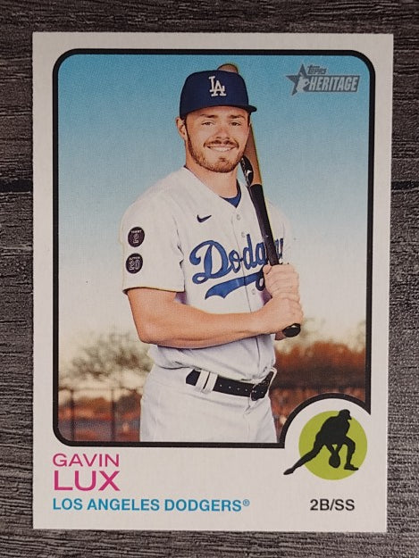 2022 Topps Heritage #397 Gavin Lux