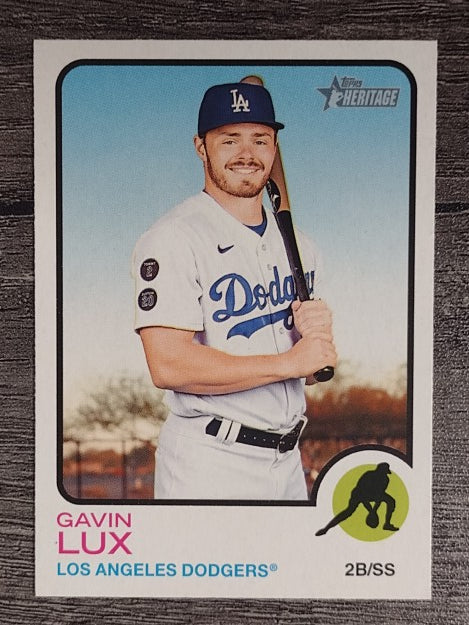 2022 Topps Heritage #397 Gavin Lux