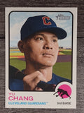 2022 Topps Heritage #400 Yu Chang