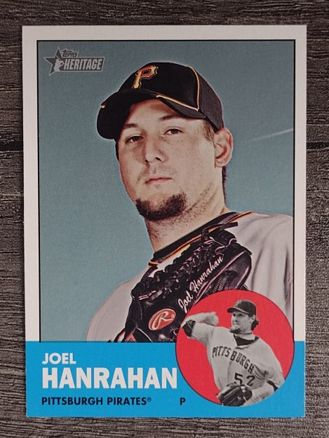 2012 Topps Heritage #492 Joel Hanrahan SP