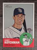 2012 Topps Heritage #487 Casey Kotchman SP