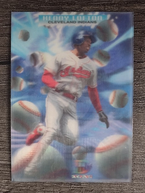 1995 Topps D3 Zone #6 Kenny Lofton