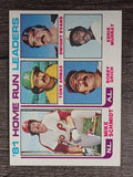 1982 Topps #162 Mike Schmidt/Tony Armas/Dwight Evans/Bobby Grich/Eddie Murray LL