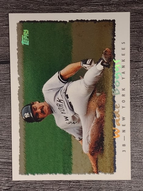 1995 Topps Cyberstats #100 Wade Boggs