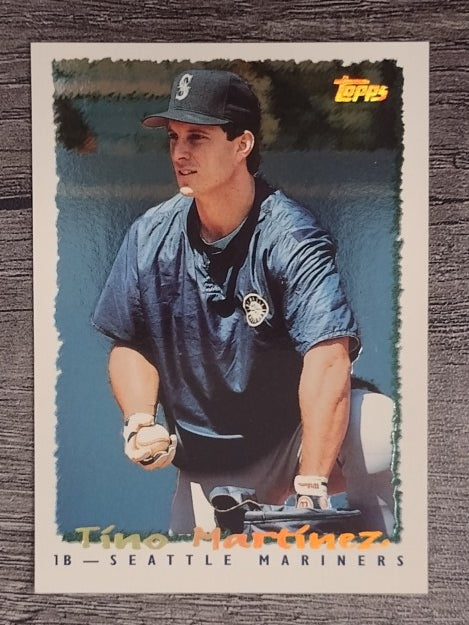 1995 Topps Cyberstats #198 Tino Martinez