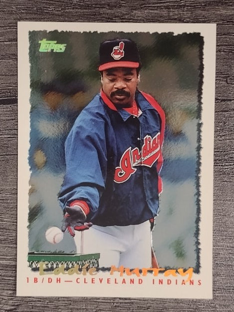 1995 Topps Cyberstats #196 Eddie Murray (NM)