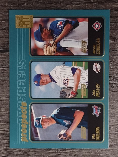 2001 Topps #728 Jake Peavy RC (NM)