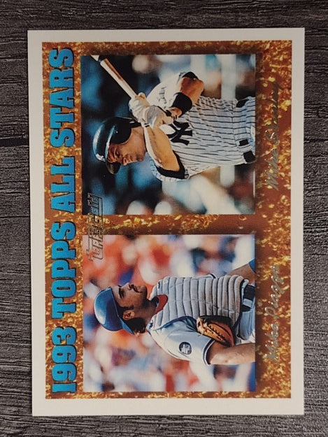 1994 Topps Gold #391 Mike Stanley/Mike Piazza AS