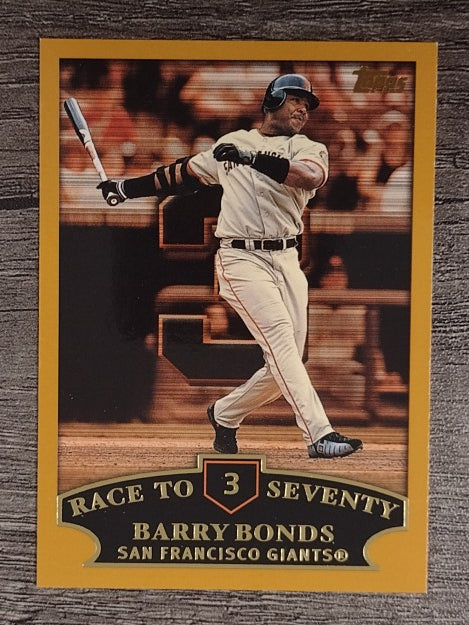 2002 Topps #365 Barry Bonds HR 3