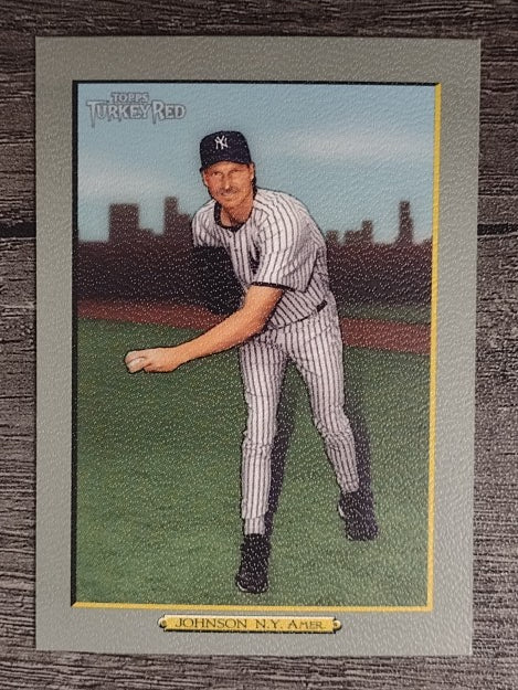 2005 Topps Turkey Red #125A Randy Johnson Blue Sky