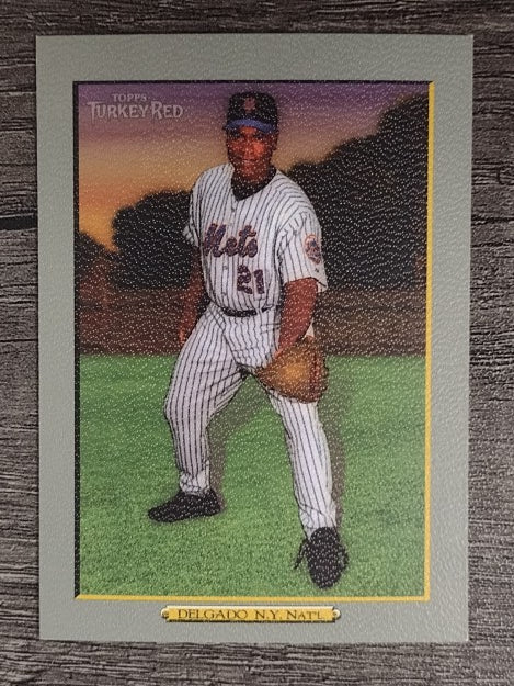2006 Topps Turkey Red #339A Carlos Delgado Mets SP