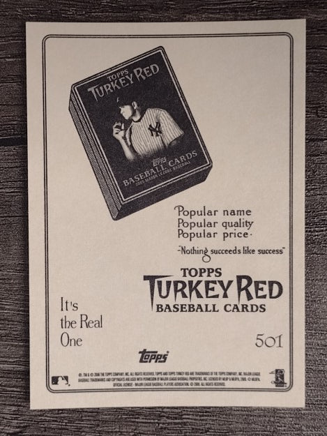 2006 Topps Turkey Red #501B Alfonso Soriano Yanks SP
