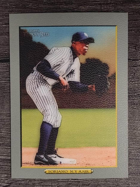 2006 Topps Turkey Red #501B Alfonso Soriano Yanks SP