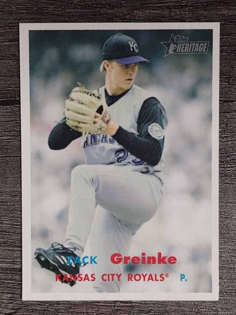 2006 Topps Heritage #175 Zack Greinke