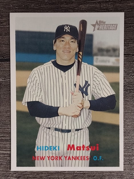 2006 Topps Heritage #56 Hideki Matsui