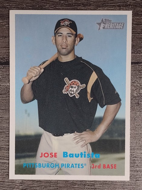 2006 Topps Heritage #57 Jose Bautista