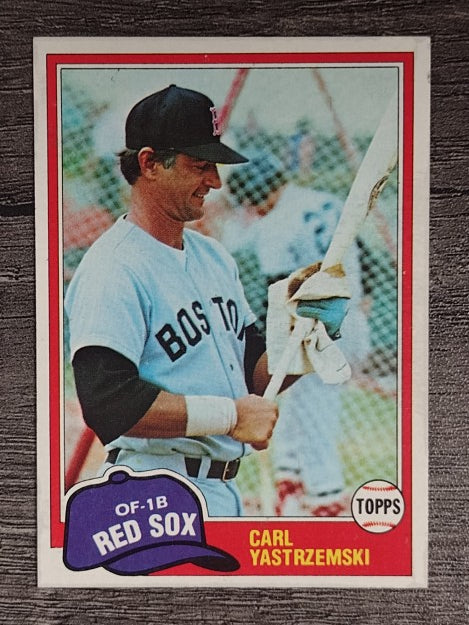 1981 Topps #110 Carl Yastrzemski