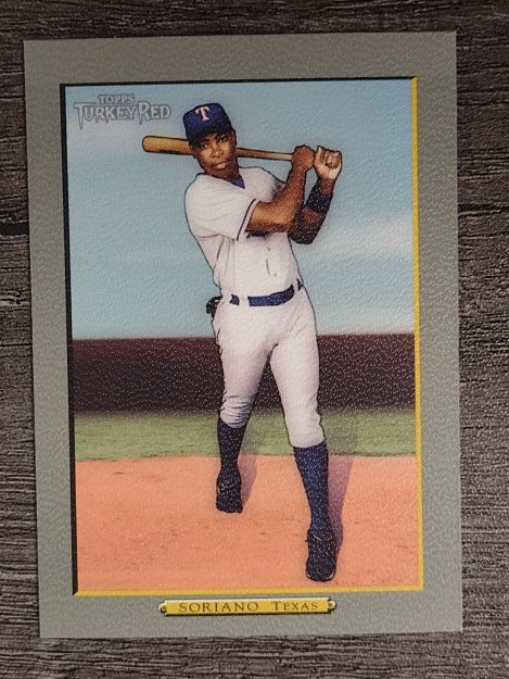 2005 Topps Turkey Red #90 Alfonso Soriano SP