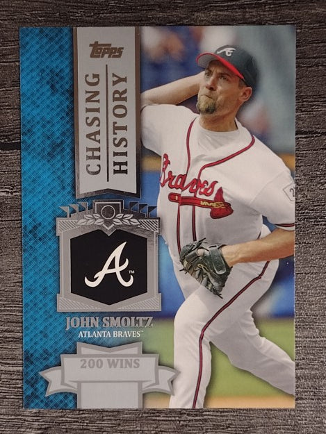 2013 Topps Chasing History #CH68 John Smoltz