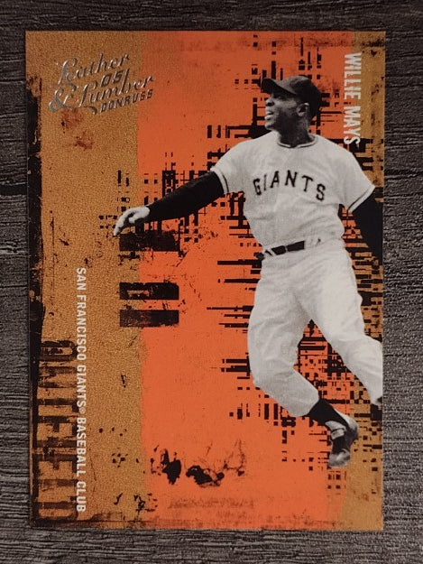 2005 Leather and Lumber #150 Willie Mays RET