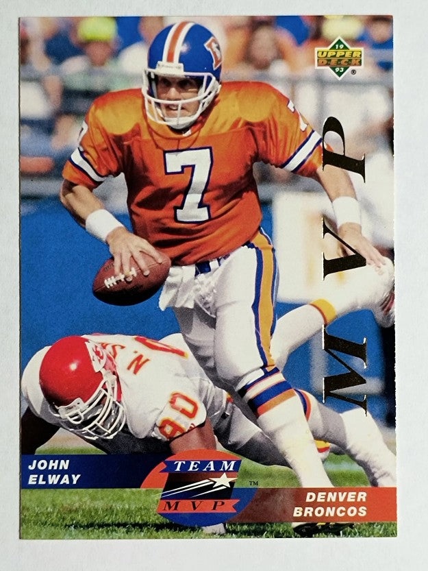 1993 Upper Deck Team MVPs #TM4 John Elway