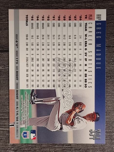 1996 Donruss #394 Greg Maddux