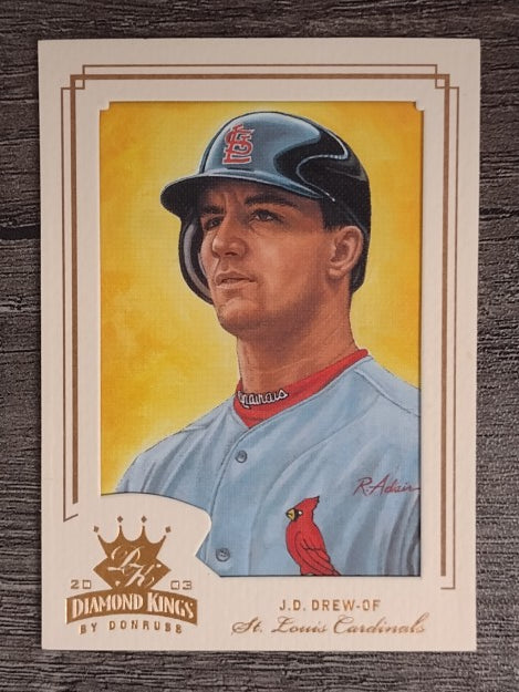2003 Diamond Kings Bronze Foil #146 J.D. Drew