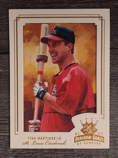 2003 Diamond Kings Bronze Foil #148 Tino Martinez