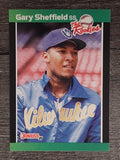 1989 Donruss Rookies #1 Gary Sheffield (NM)