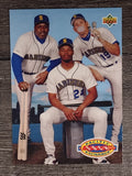 1993 Upper Deck #55 Ken Griffey Jr./Jay Buhner/Kevin Mitchell