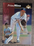 1998 Upper Deck Prime Nine #PN58 Greg Maddux/1995