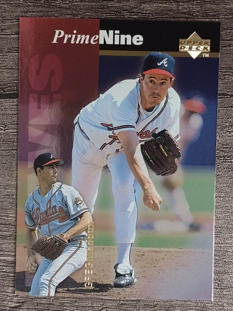1998 Upper Deck Prime Nine #PN58 Greg Maddux/1995