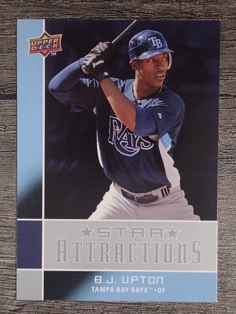 2008 Upper Deck Star Attractions #SA1 B.J. Upton