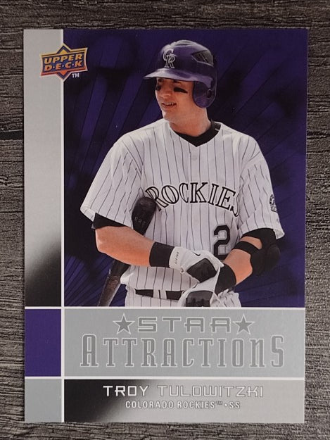2008 Upper Deck Star Attractions #SA10 Troy Tulowitzki