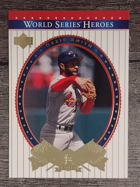 2002 Upper Deck World Series Heroes #23 Ozzie Smith