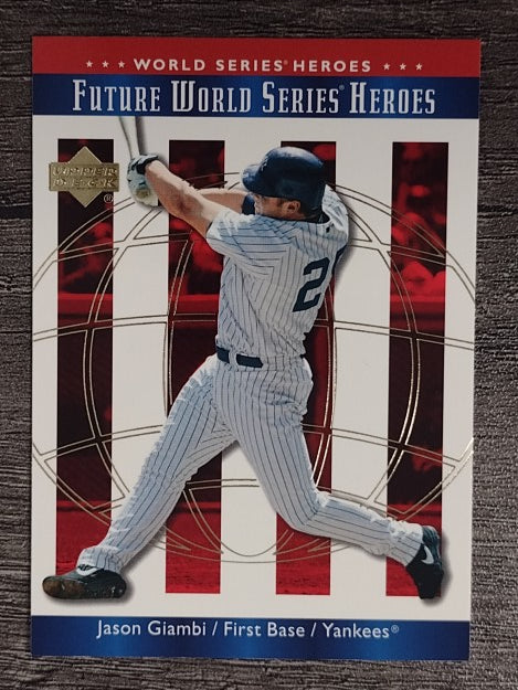 2002 Upper Deck World Series Heroes #180 Jason Giambi FWS