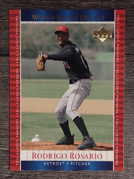 2002 Upper Deck World Series Heroes #91 Rodrigo Rosario PH RC
