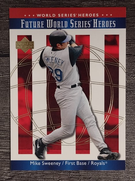 2002 Upper Deck World Series Heroes #173 Mike Sweeney FWS (NM)